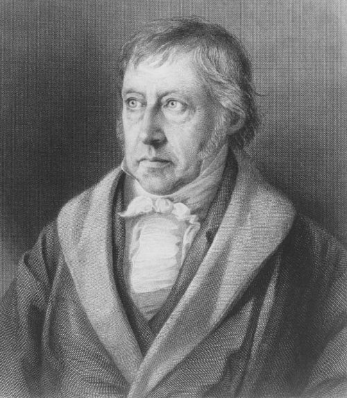 Hegel o il sesso: la caricatura del filosofo