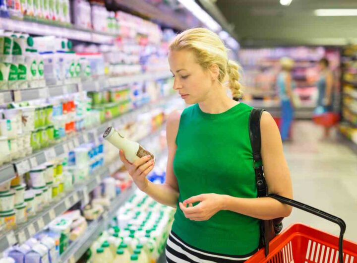 Donna supermercato