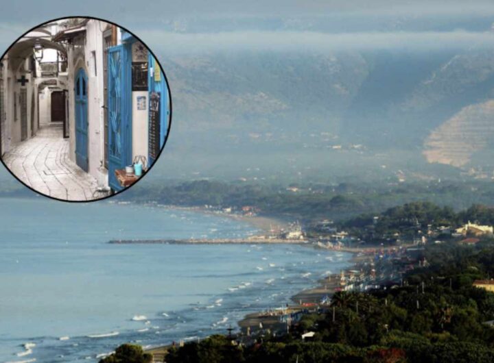 Situata su un promontorio roccioso che segna la fine dei monti Aurunci questo borgo offre scorci mozzafiato sul Mar Tirreno