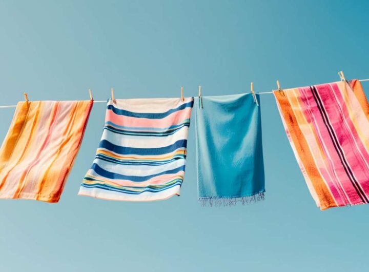 Teli da mare al sole